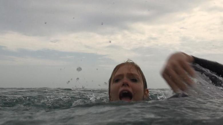 Megan Peta Hill Cage Dive